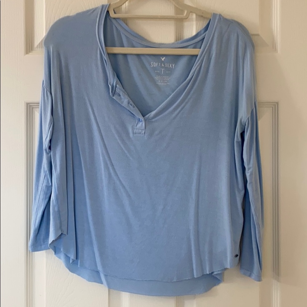 American Eagle Soft & Sexy long sleeve top
